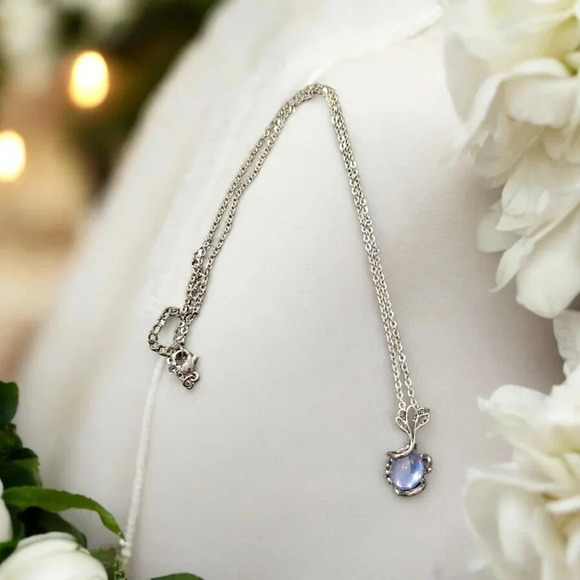 Bohemian Silver Plated Necklace - Picture 1 of 2